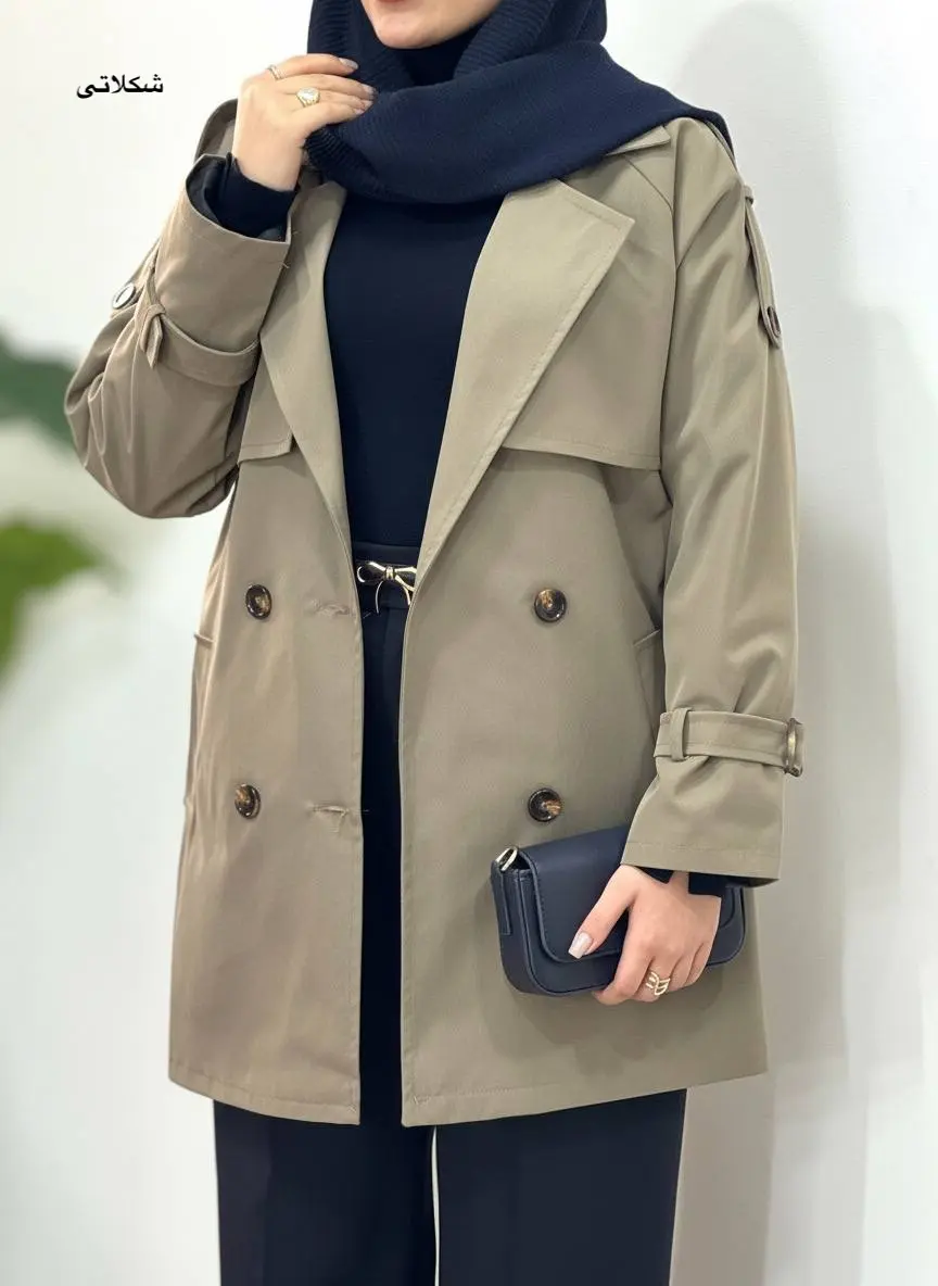 ترنچ کت آستردار آیسو جوانه 1